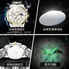 Relojes de la marca Oli con respaldo de estrellas explosiones transfronterizas relojes de cuarzo multifuncionales relojes de hombre de negocios impermeables