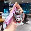 Llavero de Muñeca de Dibujos Animados Sanrio Kulomi, Colgante de Máquina de Bolas, Llavero Lindo para Bolsos, Pequeño Regalo al por Mayor