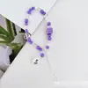 Estilo celebridad de internet moderno colorido hecho a mano con cuentas cadena para teléfono móvil colgante de amor colgante niña bolso adornos para funda de teléfono