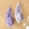 Toalla Infantil Tipo Algodón Puro A Toalla Infantil de Algodón Bordada Toalla Facial 100% Algodón Suave y Absorbente Pañuelo de Guardería