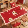Tapete de Couro Desenho Starman para Mesa de Centro e Mesa de Jantar da Sala de Estar, Toalha de Mesa à Prova d'Água e de Óleo, Personalizável e Disponível para Dropshipping