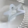 Pinza de garra de hueso de dragón estilo coreano retro, pinza para el pelo de alta gama para cabello grueso, exquisita pinza para el pelo de lazo girly, pasador coreano para mujer