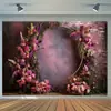 Tecido de Fundo para Decoração de Casamento Novo Estilo Chinês, Tecido de Fundo Novo para Encontro de Dia dos Namorados Transfronteiriço, Tecido de Parede de Flores para Banquete de Noivado
