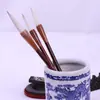 Venta al por mayor de pinceles para estudiantes de lobo y nube blanca, tamaño grande y mediano, bolígrafo Oukai para principiantes, tinta, papel, tintero, suministros de caligrafía