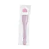 Brocha facial y de base GECOMO de doble punta con forma de lengua, doble uso, no absorbe producto, ligera, se desliza suavemente, no deja marcas, cepillo de cerdas suaves, cepillo de silicona