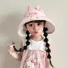 Sombrero de Sol para Niños, Sombrero de Verano con Ala Ancha y Parte Superior Abierta, Lindo Sombrero de Sol para Niños y Niñas, Sombrero de Sol Delgado con Protección UV