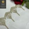 Lolita Gold Lace Mesh Código de Barras 9cm Palace Wedding Dress Acessórios Punho Renda Chapéu Enfeites Feitos à Mão Spot