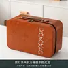 Regalo empresarial con logo personalizado, caja de viaje a prueba de golpes DIY, caja de almacenamiento de juego de té de recuerdo, caja de regalo vacía de alta gama