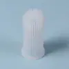 Nova escova de dente de dedo para pet escova de dente para cachorro anti-cálculo silicone Kitty escova de dedo cabeça de dedo cuidados com dentes e gengiva