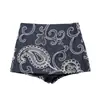 Conjunto de Top tipo Chaleco Corto Bordado de Verano Estilo Europeo y Americano para Mujer y Pantalones-Falda 7313