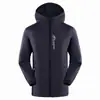 Ropa con Protección UV para Hombre, Chaqueta de Seda Helada para la Piel, Cortavientos Delgado de Verano, Chaqueta Exterior Simple Transpirable