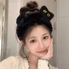 Diadema de felpa estilo coreano para otoño e invierno, nueva diadema versátil 2026 para mujer, dulce y moderna, accesorio para el cabello antideslizante