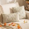 Nueva Almohada de Felpa de Calabaza Funda de Almohada Bordada de Calabaza Otoño Halloween Sala de Estar Sofá Cojín Decorativo Cojín