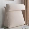 Almofada de cabeceira nórdica Encosto grande Tatami Soft Bolsa Mulheres grávidas Enfermagem Proteção da cintura Travesseiro de cama Sofá Triângulo Travesseiro de cama