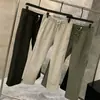 Deportes al Aire Libre~Corte 3D Otoño Nuevas Llegadas 2026 Versátiles para Viajar con Cordón Cintura Elástica Pierna Recta Casual Pantalones Largos