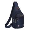 Tendência 2024 bolsa de peito de couro macio masculina bolsa de ombro executiva à prova d'água lazer negócios bolsa mensageiro fabricantes atacado geração