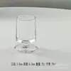 Vasos de chupito pequeños de vidrio de tallo corto de moda para licores de nicho, vasos de chupito simples, vasos mini de un solo trago comerciales, copas de vino pequeñas