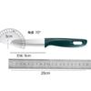 Cuchillo de fruta de seguridad para el hogar, cuchillo afilado de acero inoxidable, pelador 2 en 1 para estudiantes, cuchillo para melón y fruta para dormitorio.