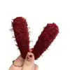 Nuevo Modelo 2026 Pinza para el Cabello de Felpa Roja para Mujer, Pinza Lateral Festiva Versátil para Flequillo y Accesorios para el Cabello