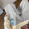 Otoño Nuevo Hombres Casual Americano Diseño de Bordado Floral Marca de Alta Gama de Moda Juventud Talla Grande Pantalones Deportivos Modernos