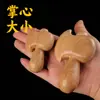 Accesorios de colgante de espada DIY de madera de durazno, artesanías de madera, hacha regordeta linda al por mayor