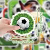 50 Pegatinas de Graffiti de Fútbol Pegatinas Creativas de Balones Deportivos Pegatinas Decorativas Impermeables para Taza de Agua Equipaje Teléfono Móvil