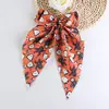 Pinza de Pato con Cinta Larga Estampado de Halloween Transfronterizo para Niñas, Pinza de Tela Grande Versátil para el Cabello