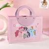Impresión de Animación de Dibujos Animados Caja de Regalo Portátil Día del Niño Regalo de Cumpleaños Regalo de Acompañamiento Caja Vacía Caja de Dulces para Luna Llena de Bebé