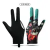 Guantes de Billar, Antideslizantes, Resistentes al Desgaste, de Tres Dedos, Finos, Transpirables, Absorbentes del Sudor, Elásticos, Guantes de Snooker de Medio Dedo para Hombres y Mujeres