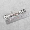 Clip de Guangdong 10cm ancho de clip plano 2 clip de acero pasador de pelo clip automático clip de resorte fábrica directa accesorios para joyería DIY