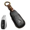 Adequado para Capa de Chave Mercedes-Benz C260L Masculina Classe C A200 Carcaça de Carro Gle260L Couro Genuíno Bolsa para Chave de Carro Especial