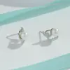 Versão coreana de conjunto requintado de brincos de pérola joias de concha brincos fofos de elefante bebê folhas da moda brincos de pérola atacado