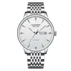 Nuevo Reloj Guanqin 16329 para Hombre Reloj Mecánico Totalmente Automático Acero Inoxidable Resistente al Agua Luminoso Reloj Casual para Hombre