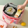 Bolsa Térmica para Marmita Infantil, Bolsa Térmica para Almoço de Estudante, Marmita Elétrica, Bolsa de Mensageiro para Marmita, Bolsa Térmica Impermeável Interna e Externa com Arroz