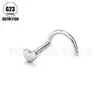 Stud para Ceja Curva de Aleación de Titanio F136, Barra para Oreja, Cuidado del Oído, Estilo Simple, Stud para Nariz de Mujer, Stud para Labio, Venta al por Mayor desde la Fábrica de Origen