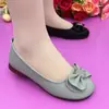 Nuevos zapatos de mujer populares de comercio exterior transfronterizo, versátiles de caña baja, piel suave, suela blanda, antideslizantes, punta redonda poco profunda, zapatos planos suaves