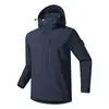 Chaqueta Tres en Uno Estilo Luotuo para Mujeres y Hombres, Cortavientos e Impermeable, Chaqueta Hardshell Deportiva para Exteriores de Montañismo, Juego de Dos Piezas