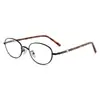 Gafas de Sol FAK Home Nuevas de Perla y Metal Retro para Hombres y Mujeres, Se Pueden Adaptar con Lentes para Miopía Alta, Lentes Lisos, Lentes de Puntos