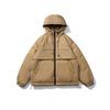 Nanxia Disfraz Nueva Chaqueta de Plumas Reversible de Moda Holgada para Hombre y Mujer con Capucha Marca Trendy de Exterior Más Terciopelo