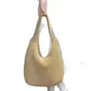Bolso de Paja Nuevo Estilo Coreano para Mujer, Temporada Primavera/Verano 2026, Gran Capacidad, Bolso de Playa Estilo Ins, Versátil