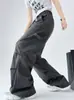 Calça de trabalho feminina transfronteiriça, nova coleção primavera/verão 2026, modeladora, calça reta estilo americano, calça parachute, dança de rua, dança de jazz, calça casual