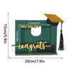 Bt360 2026 Temporada de Graduación Decoración de Mesa de Madera Adorno Regalo de Graduación Marco de Fotos Conmemorativo