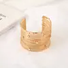 Novos Pulseiras de Metal com Fio de Aço Cravejadas de Diamante e Joias de Moda Feminina Europeia e Americana de Alto Padrão Transfronteiriças Atacado