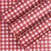 Papel de Presente Xadrez Vermelho e Branco Floral Sombrio Retrô Embalagem de Buquê de Flores Presente Arte Floral DIY Manualidades de Artesanato Natal