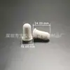 Em estoque Dicas de Silicone de 13 Dentes, Pontas Anti-Corrosão de 18 Dentes, Pontas de Nitrila de 20 Dentes, Preto Brilhante, Branco Brilhante, Superfície Lisa, Pontas de Sucção com Superfície Fosca