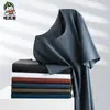 Camiseta Masculina Verão 2023 Manga Curta Casual de Negócios Cor Sólida Gola Redonda Moda Casual Top