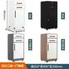 Gabinete Bajo de Oficina para Impresora, Gabinete de Archivos de Múltiples Niveles, Caja Pequeña para el Hogar con Cerradura, Gabinete de Escritorio Integrado Antirrobo