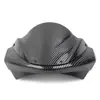 Cubierta superior frontal de fibra de carbono para parabrisas de Ducati Monster 696 796 1100/S/EVO