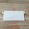 Minorista transfronterizo 89MM100MM placa inferior cortina vertical placa de goma placa inferior de PVC persianas verticales accesorios para cortinas verticales
