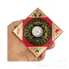 Fabricante Original de Bússolas Produção Atacadista de Pequenas Bússolas Quadradas de Madeira, Enfeites de Feng Shui para Uso em Casa e no Carro